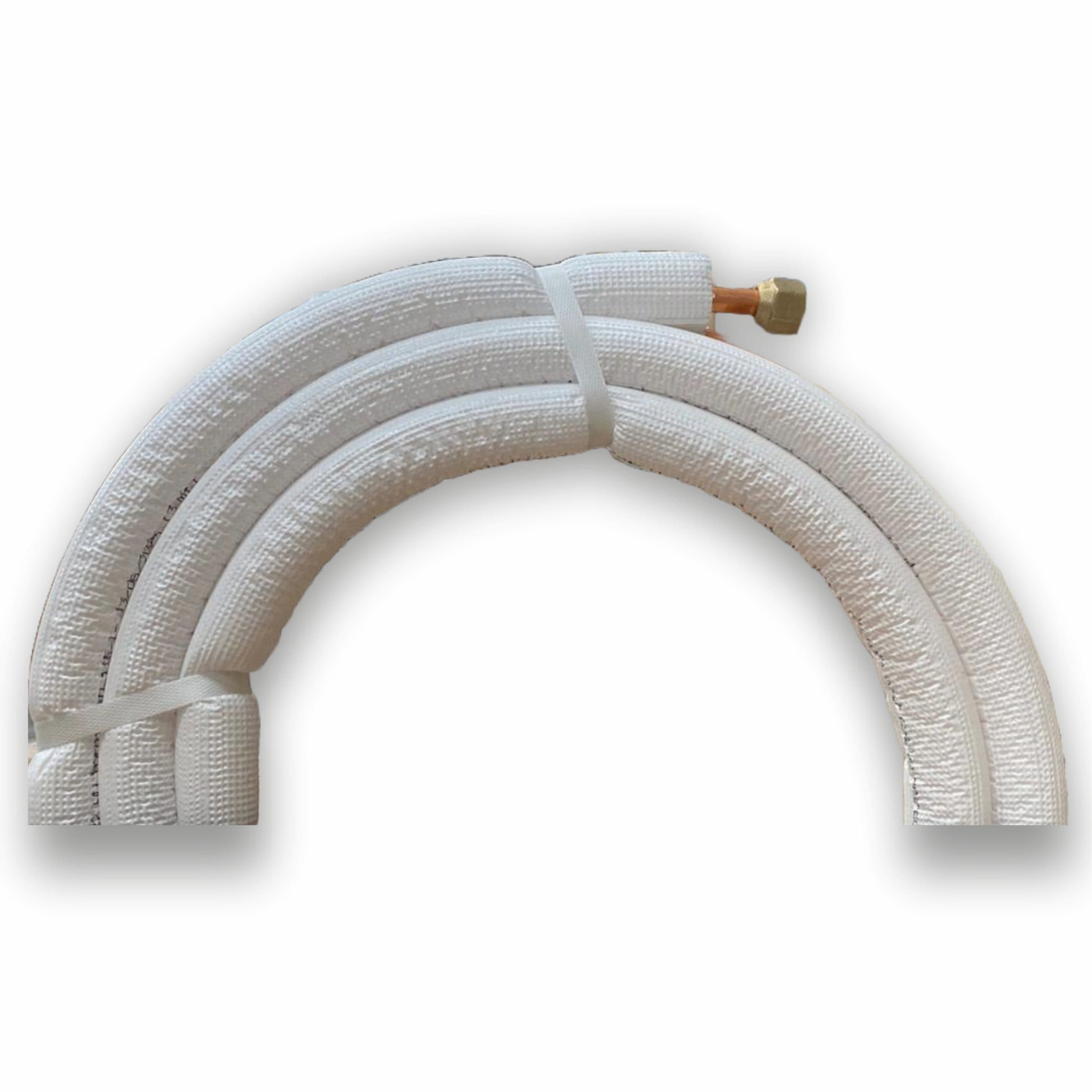 KIT 3m Teava Cupru Izolata pt Aer Conditionat 1/4 ( 6.35mm ) - 1/2 (12.7mm) Grosime teava 0.7mm; Izolatie 6mm 2